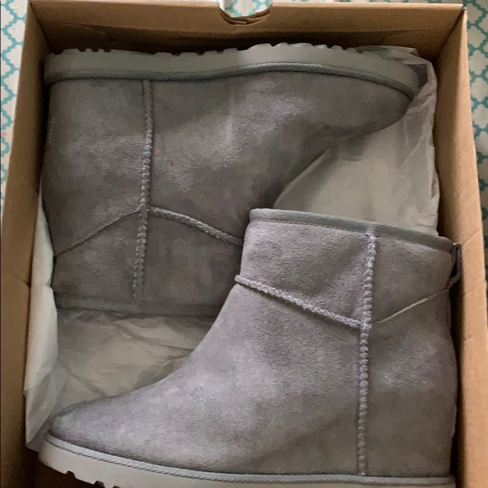 Ugg femme mini grey size 7